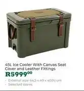 Outdoor Warehouse Rogue 45L Ice Cooler With Canvas Seat Cover & Leather Fittings offer