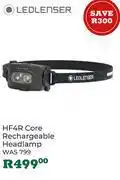 Outdoor Warehouse LEDLENSER HF4R Core Reachargeable Headlamp offer