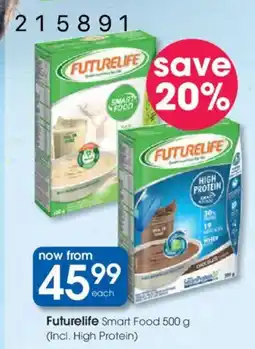 Clicks Futurelife Smart Food offer