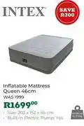 Outdoor Warehouse Intex Inflatable Mattress Queen 46cm offer