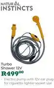 Outdoor Warehouse Natural Instincts Turbo Shower 12V offer