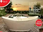 CTM Cradle Stone Freestanding Resin Bath 1610 x 870mm offer