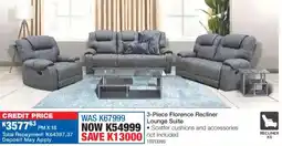 OK Furniture Florence Recliner Lounge Suite offer