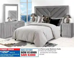 OK Furniture Lunar Bedroom Suite offer