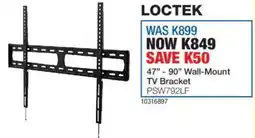OK Furniture Loctek 47"-90" Wall-Mount TV Bracket offer