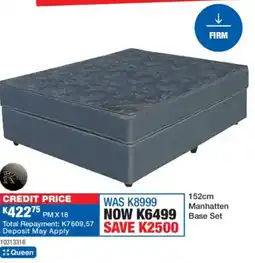 OK Furniture Manhatten Base Set offer