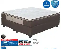 OK Furniture Body Contour Pillow-Top Base Set offer