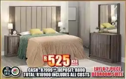 Lewis Layla bedroom suite offer