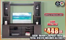 Lewis Star wall unit offer
