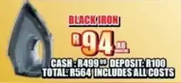 Lewis Lifestyle Living Black Iron offer