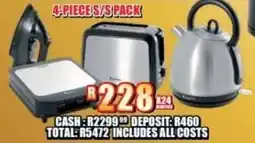 Lewis Lifestyle Living Stainless Steel Pack offer