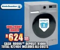 Lewis Kelvinator front loader offer