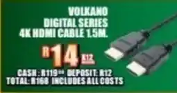 Lewis Volkano digital series 4k hdmi cable offer