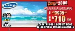 Lewis Samsung 55 inch und 4k smart tv offer