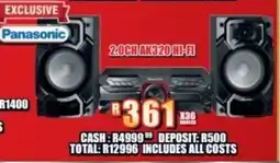 Lewis Panasonic 20Ch AK320 Hi-Fi offer
