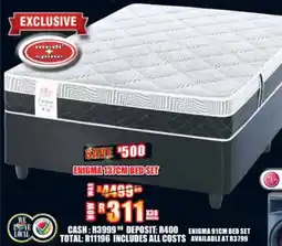 Lewis Enigma 137cm bed set offer