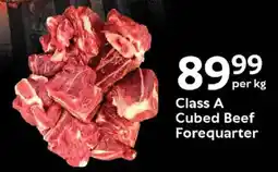 Oxford Freshmarket Class A Cubed Beef Forequarter offer