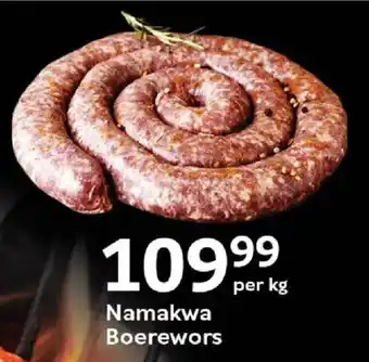 Oxford Freshmarket Namakwa Boerewors offer