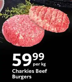 Oxford Freshmarket Charkies Beef Burgers offer