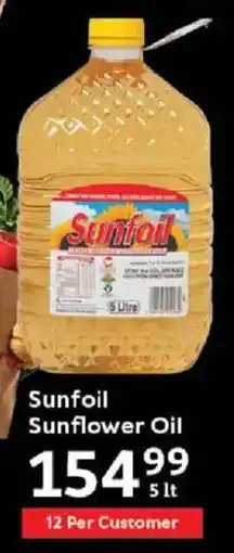 Oxford Freshmarket Sunfoil Sunflower Oil offer