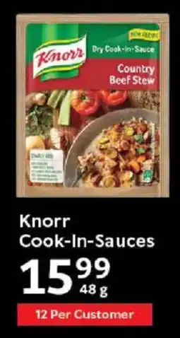 Oxford Freshmarket Knorr Cook-In-Sauces offer