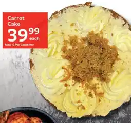 Oxford Freshmarket Carrot Cake offer