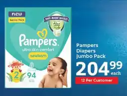 Oxford Freshmarket Pampers Diapers Jumbo Pack offer