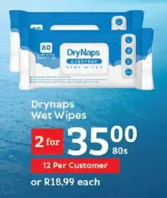 Oxford Freshmarket Drynaps Wet Wipes offer