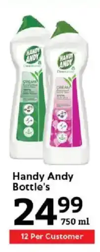 Oxford Freshmarket Handy Andy Bottle's offer