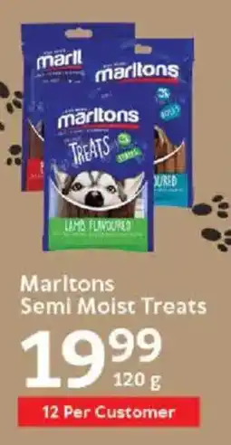 Oxford Freshmarket Marltons Semi Moist Treats offer