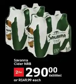 Oxford Freshmarket Savanna Cider NRB offer