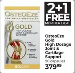 Dis-Chem OsteoEze Gold High Dosage Joint & Cartilage Support offer