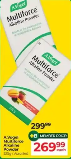 Dis-Chem A.Vogel Multiforce Alkaline Powder offer