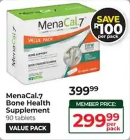 Dis-Chem MenaCal.7 Bone Health Supplement offer