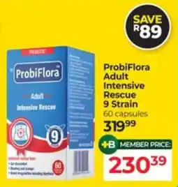 Dis-Chem ProbiFlora Adult Intensive Rescue 9 Strain offer