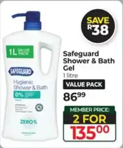 Dis-Chem Safeguard Shower & Bath Gel offer