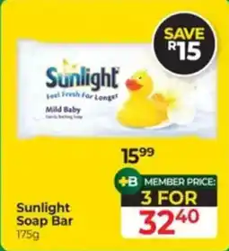 Dis-Chem Sunlight Soap Bar offer