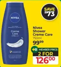 Dis-Chem Nivea Shower Creme Care offer