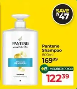 Dis-Chem Pantene Shampoo offer