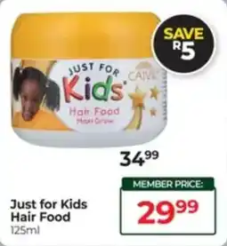 Dis-Chem Just for Kids Hair Food offer