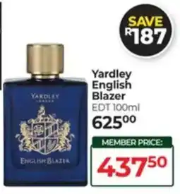 Dis-Chem Yardley English Blazer offer