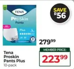 Dis-Chem Tena Proskin Pants Plus offer