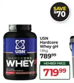Dis-Chem USN Hardcore Whey gH offer