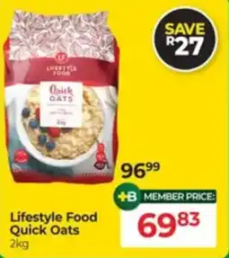 Dis-Chem Lifestyle Food Quick Oats offer