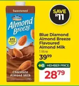Dis-Chem Blue Diamond Almond Breeze Flavoured Almond Milk offer