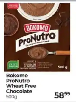 Dis-Chem Bokomo ProNutro Wheat Free Chocolate offer