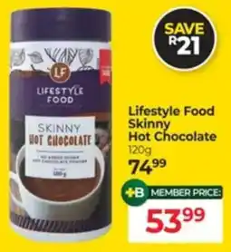 Dis-Chem Lifestyle Food Hot Chocolate offer