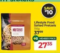 Dis-Chem Lifestyle Food Salted Pretzels offer