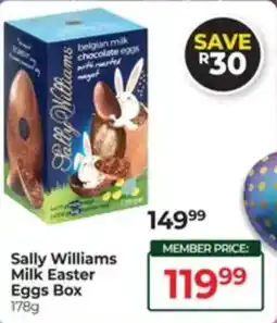 Dis-Chem Sally Williams Milk Easter Eggs Box offer