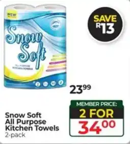 Dis-Chem Snow Soft All Purpose Kitchen Towels offer